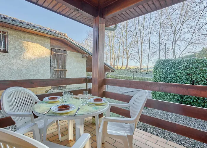 T2 Avec Jardin Pour 2 Pers., Animaux Admis - Fr-1-841-80 * Barbotan-les-Thermes